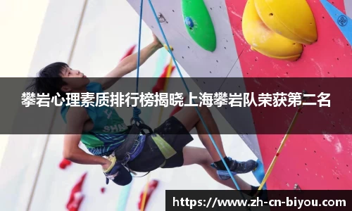 攀岩心理素质排行榜揭晓上海攀岩队荣获第二名